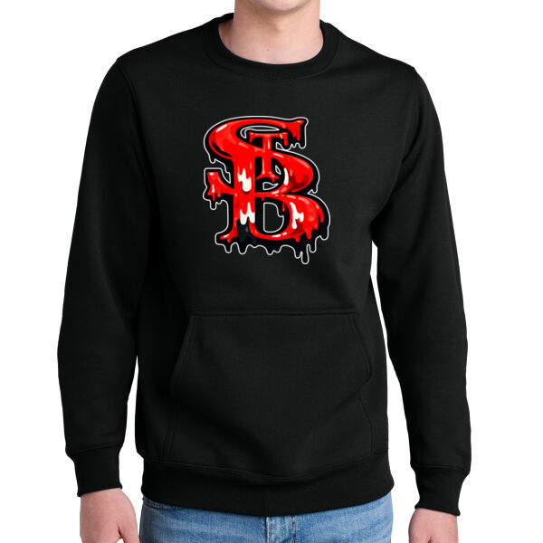 St. Bethlehem Little League  - Core Fleece Crewneck Pocket Sweatshirt Thumbnail