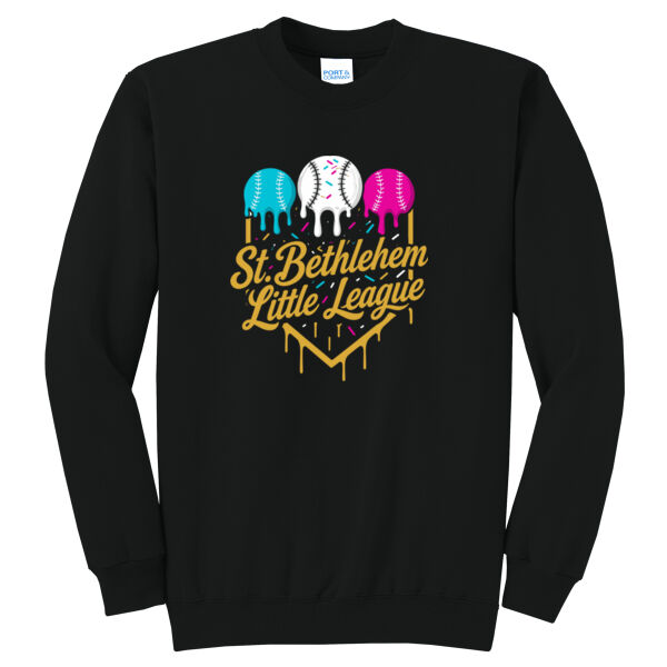 St. Bethlehem Little League  - Core Fleece Crewneck Sweatshirt Thumbnail