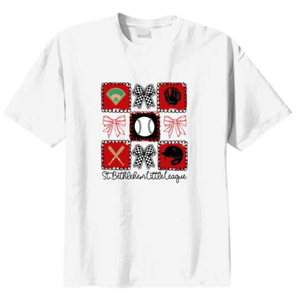 St. Bethlehem Little League  - Youth Core Blend Tee Thumbnail